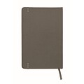 A5 RPET notebook 80 lined, stone grey