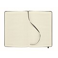A5 RPET notebook 80 lined, stone grey