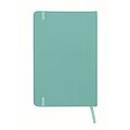 A5 RPET notebook 80 lined, turquoise