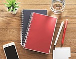 A5 RPET notebook recycled lined