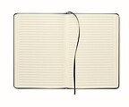 A5 RPET notebook with pen, black