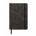 A5 smokey PU notebook, black