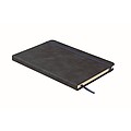 A5 smokey PU notebook, blue