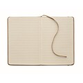 A5 smokey PU notebook, kkhaki