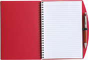 A5 Spiral notebook Red