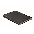 A5 sugarcane PLA notebook, black