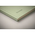 A5 sugarcane PLA notebook, mint green