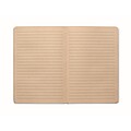 A5 sugarcane PLA notebook, white