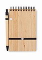 A6 bamboo notepad set