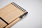 A6 bamboo notepad set