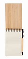 A6 bamboo notepad set