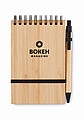A6 bamboo notepad set