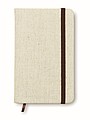 A6 canvas notebook lined
