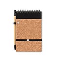 A6 cork notebook with pen