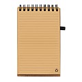 A6 cork notebook with pen