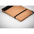 A6 cork notebook with pen