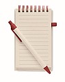 A6 milk carton notebook set