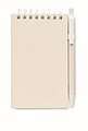 A6 milk carton notebook set
