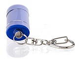 ABS and aluminium pocket torch. Batteries included.