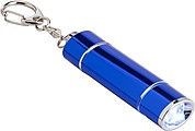 ABS and aluminium pocket torch. Batteries included.