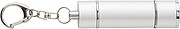 ABS and aluminium pocket torch. Batteries included.