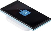 ABS charger with wireless technology and USB and micro USB ports.
