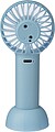 ABS electric hand fan, light blue
