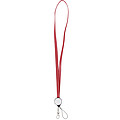 ABS lanyard with 4-in-1 charging cable set, carabiner and mobile phone string.