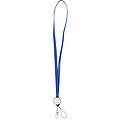ABS lanyard with 4-in-1 charging cable set, carabiner and mobile phone string.