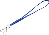 ABS lanyard with 4-in-1 charging cable set, carabiner and mobile phone string.