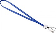ABS lanyard with 4-in-1 charging cable set, carabiner and mobile phone string.