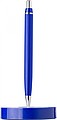 ABS magnet pen holder and mobile phone holder, including ballpen. Blue ink. Packaged in gift box.