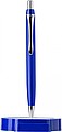 ABS magnet pen holder and mobile phone holder, including ballpen. Blue ink. Packaged in gift box.
