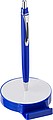 ABS magnet pen holder and mobile phone holder, including ballpen. Blue ink. Packaged in gift box.