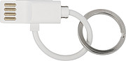 ABS USB cable on key ring