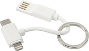 ABS USB cable on key ring