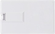 ABS USB drive 2.0 (32GB) in credit card shape.