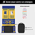 Ace Aware™ RPET Free On Board travel pack, navy
