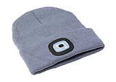 Acrylic beanie with COB light