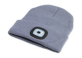 Acrylic beanie with COB light