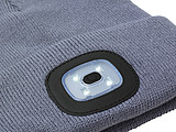 Acrylic beanie with COB light