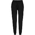 Adelpho womens trousers, solid black