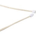 Adhab smartphone lanyard with bamboo details, white