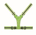 Adjustable 360° reflective body belt