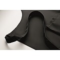 Adjustable kitchen apron, black