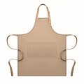Adjustable kitchen apron, rope