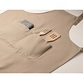Adjustable kitchen apron, rope