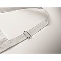 Adjustable kitchen apron, white
