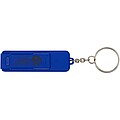 Aggia recycled plastic phone stand with fidget toy, royal blue