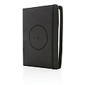 Air 5W RPET wireless charging notebook cover A5,black